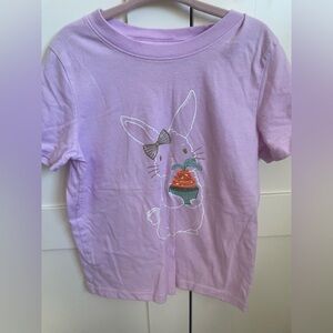5t girls bunny tshirt short sleeve